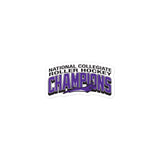 GCU National Champs Sticker