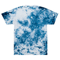 GR oversized tie-dye t-shirt blue