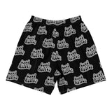 Repeating Men's Athletic Long Shorts Black