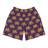 Patterned Athetic Shorts