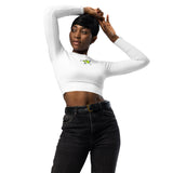 wheely long-sleeve crop top