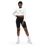 wheely long-sleeve crop top