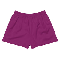 Magenta Women's Athletic Shorts