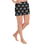 Women's Athletic Short Shorts - Black