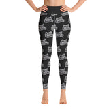 Repeating Yoga Leggings - Black
