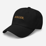 ROLLER. Gold Font Hat