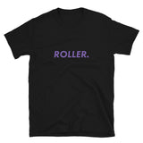 ROLLER. Purple Font Tee