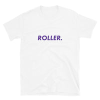 ROLLER. Purple Font Tee