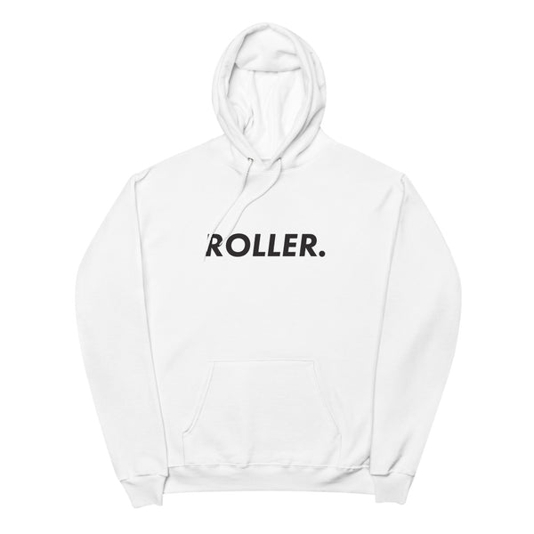 ROLLER. Black Font Hoodie