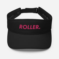 ROLLER. Pink Font Visor