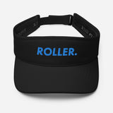 ROLLER. Blue Font Visor