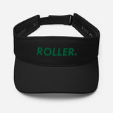 ROLLER. Green Font Visor