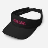 ROLLER. Pink Font Visor