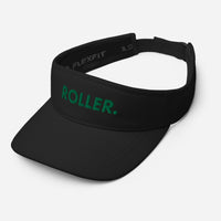 ROLLER. Green Font Visor