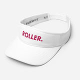 ROLLER. Pink Font Visor