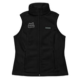 women’s columbia fleece vest