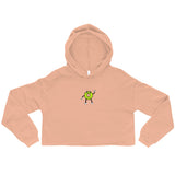 wheely crop hoodie